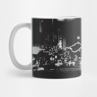 Christmas Tree Lane Wilson NC 1960'S Mug